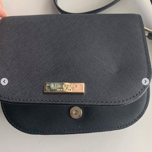 Black Kate Spade Crossbody Purse - Picture 2 of 4